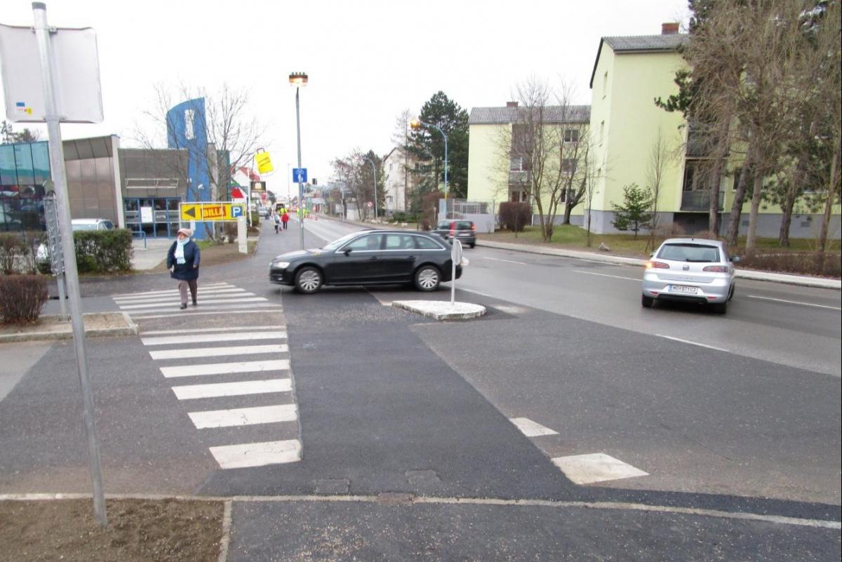 Radweg Bahnstraße Wiener Neudorf