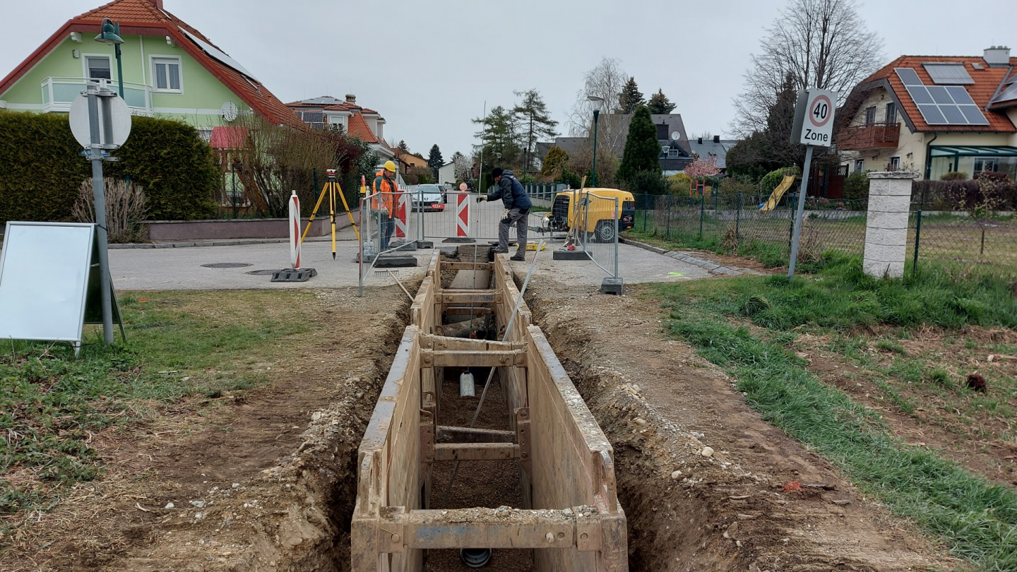Siedlungswasserbau - Leitungsbau Lichtenwörth
