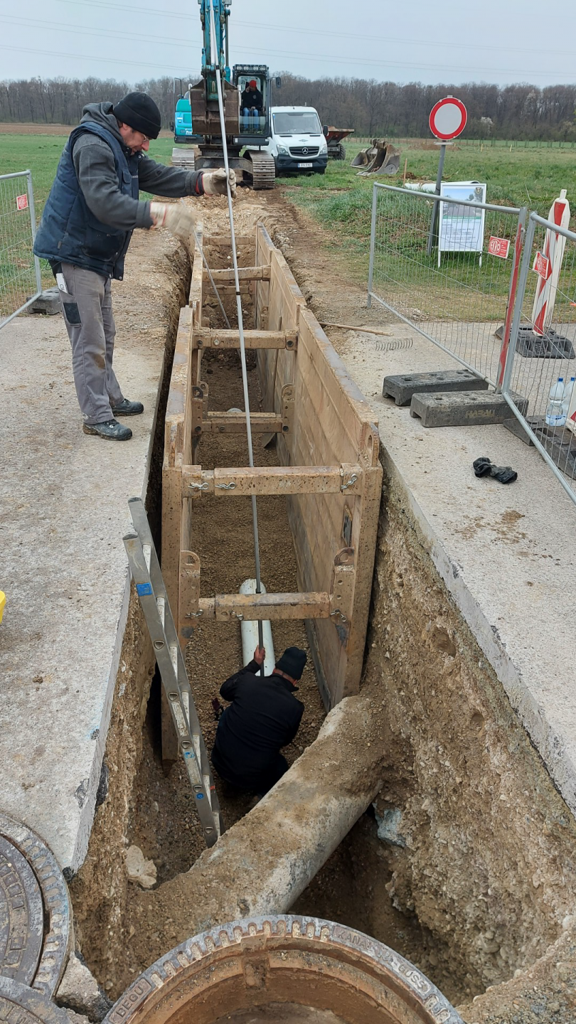 Siedlungswasserbau - Leitungsbau Lichtenwörth