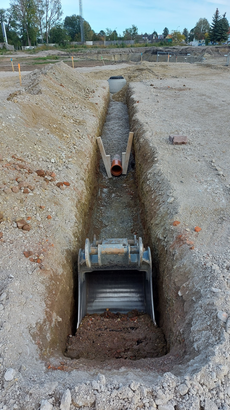 Leitungsbau Stadionareal Wiener Neustadt