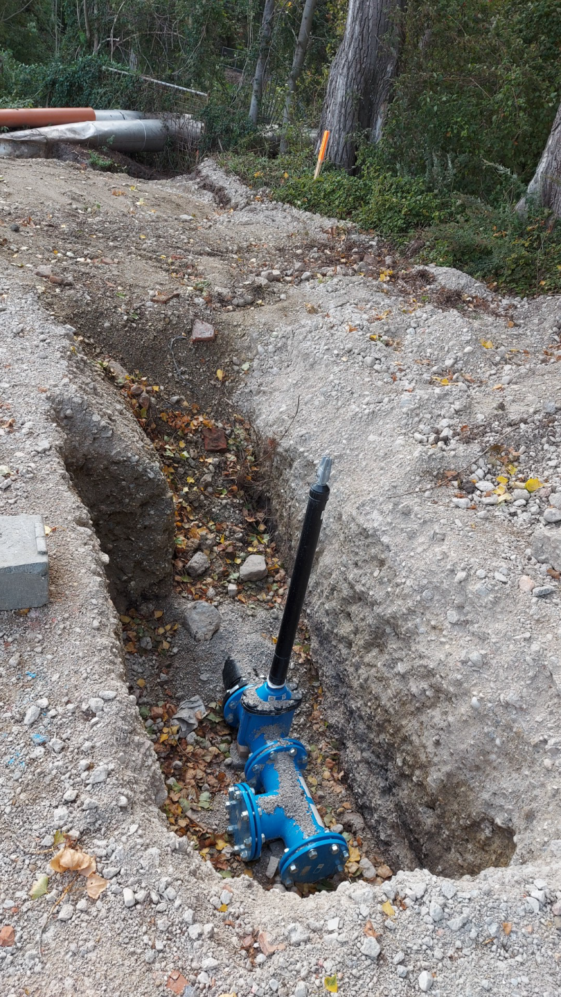 Leitungsbau Stadionareal Wiener Neustadt