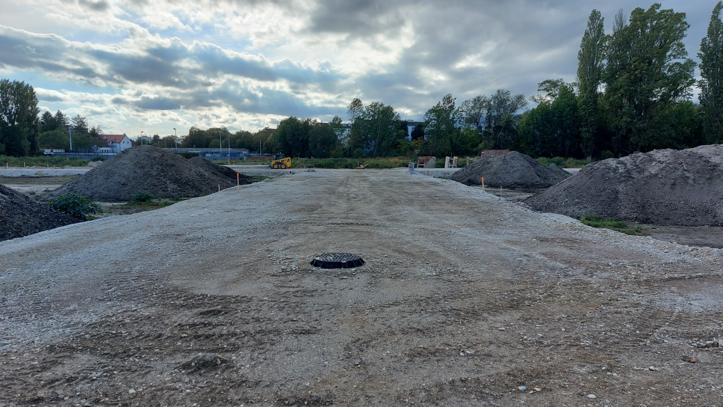 Leitungsbau Stadionareal Wiener Neustadt