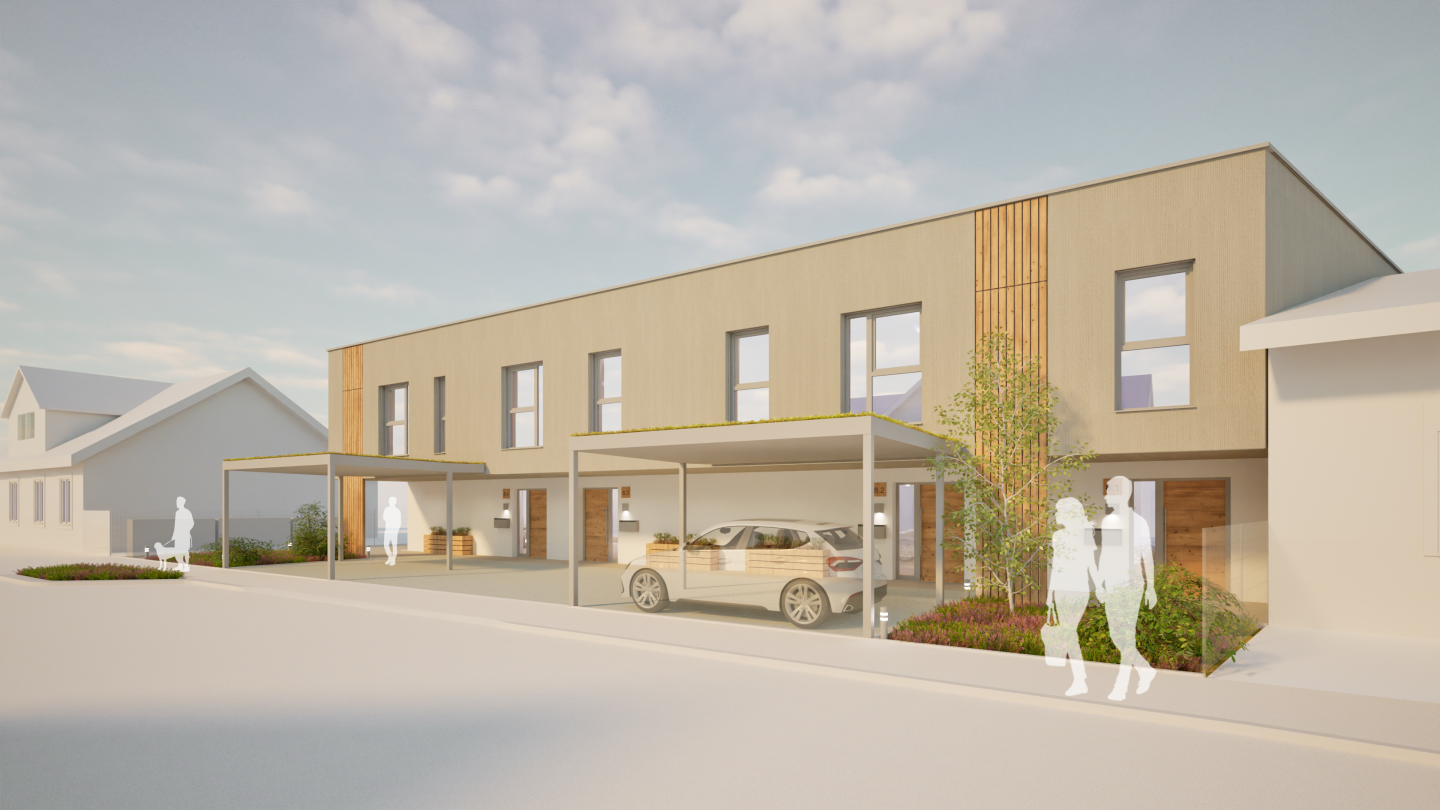 Reihenhausanlage Raketengasse Wiener Neustadt