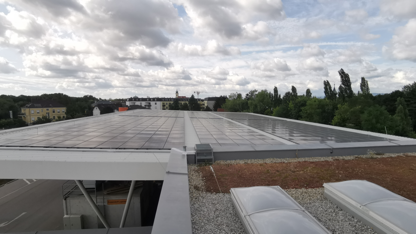 PV-Anlage Erweiterung Wirtschaftshof Laxenburg
