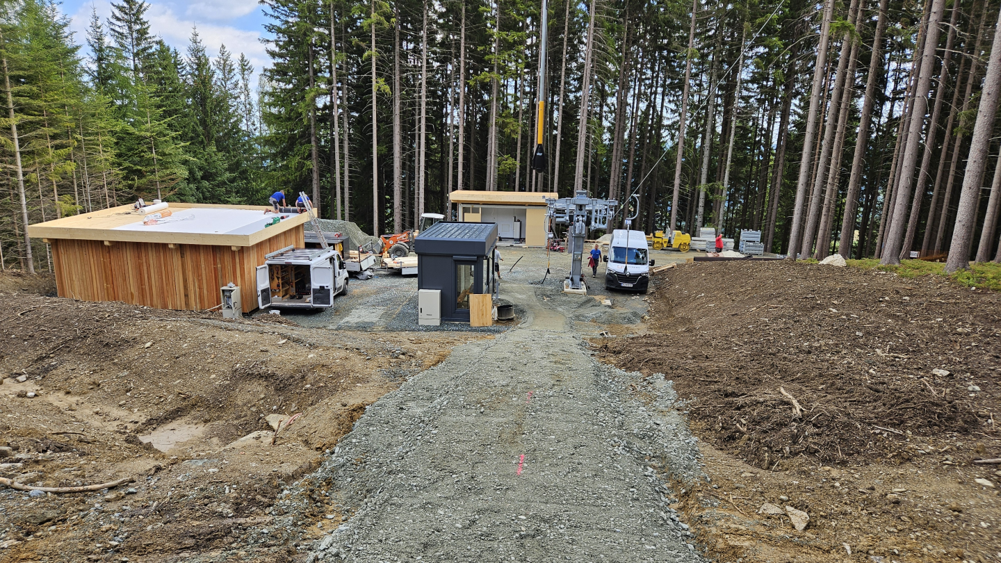 Wexl Trails St. Corona, Teichlift