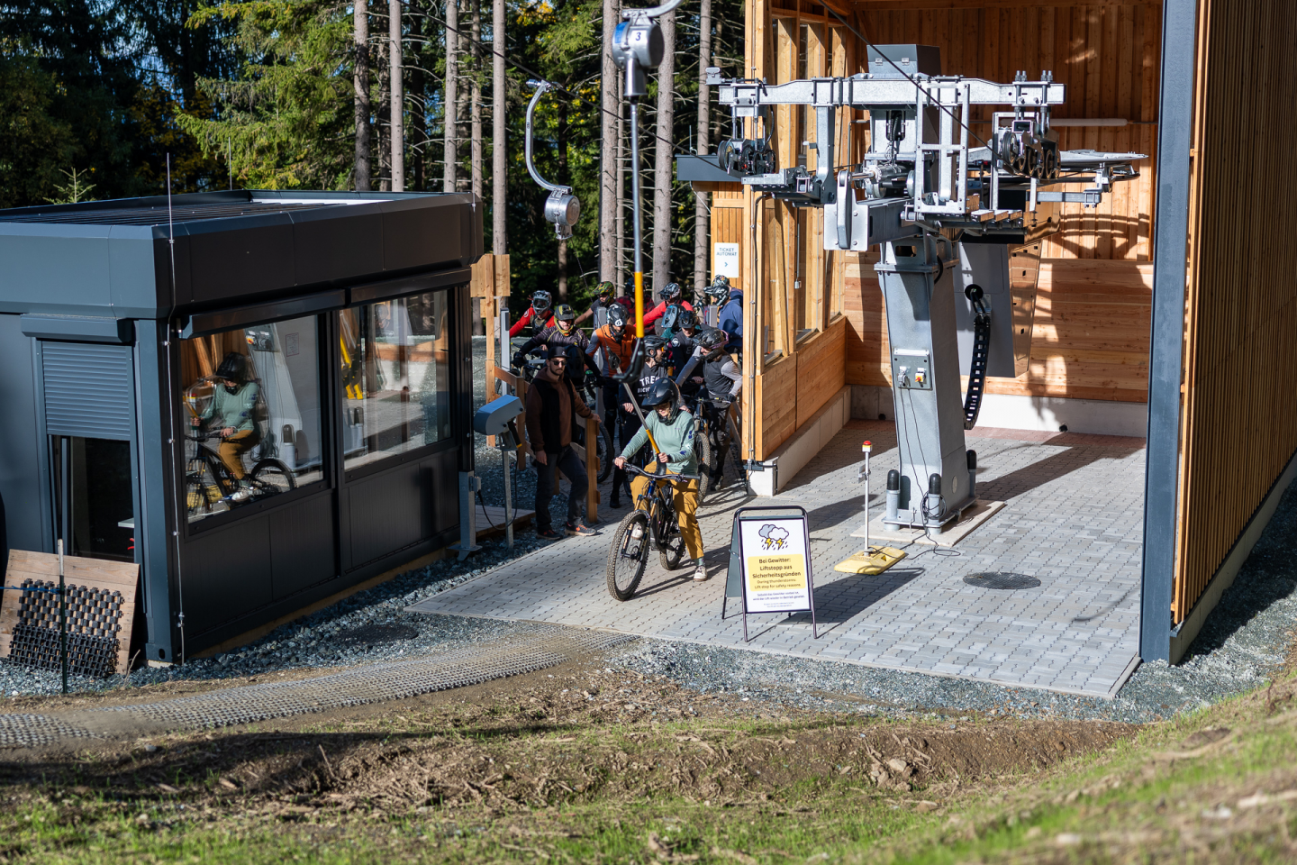 Wexl Trails St. Corona, Teichlift
