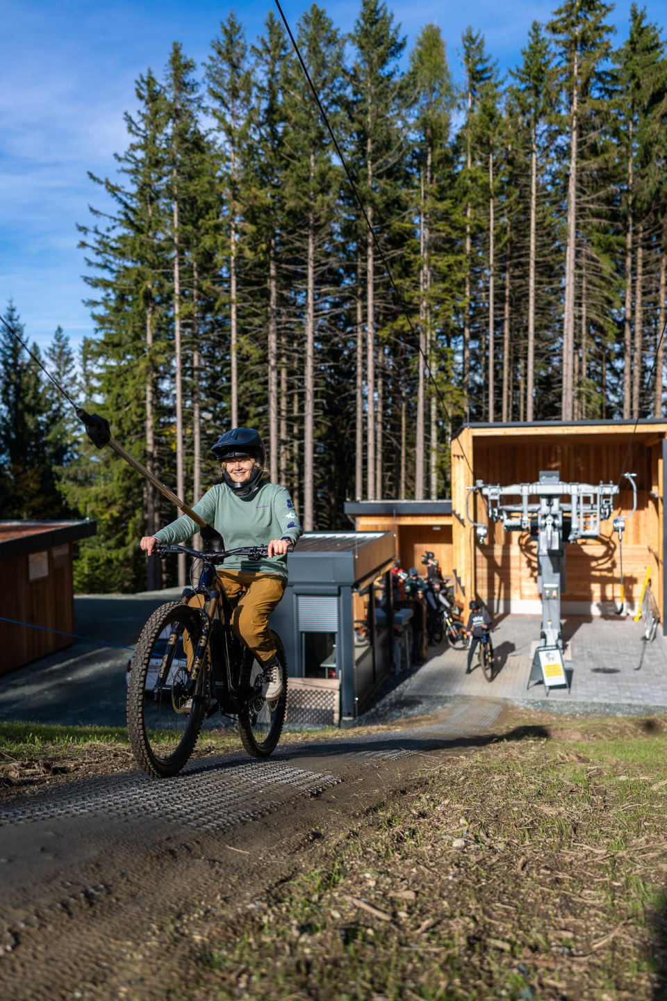 Wexl Trails St. Corona, Teichlift
