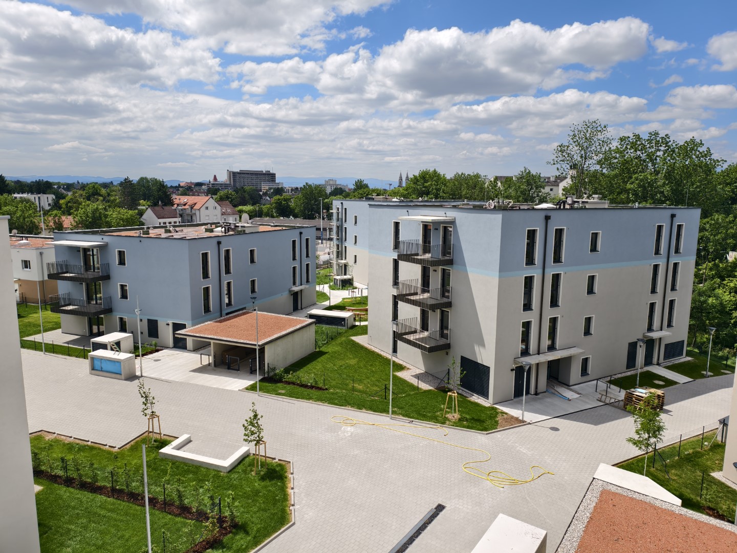 Wohnhausanlage 1/4 Grün Wiener Neustadt