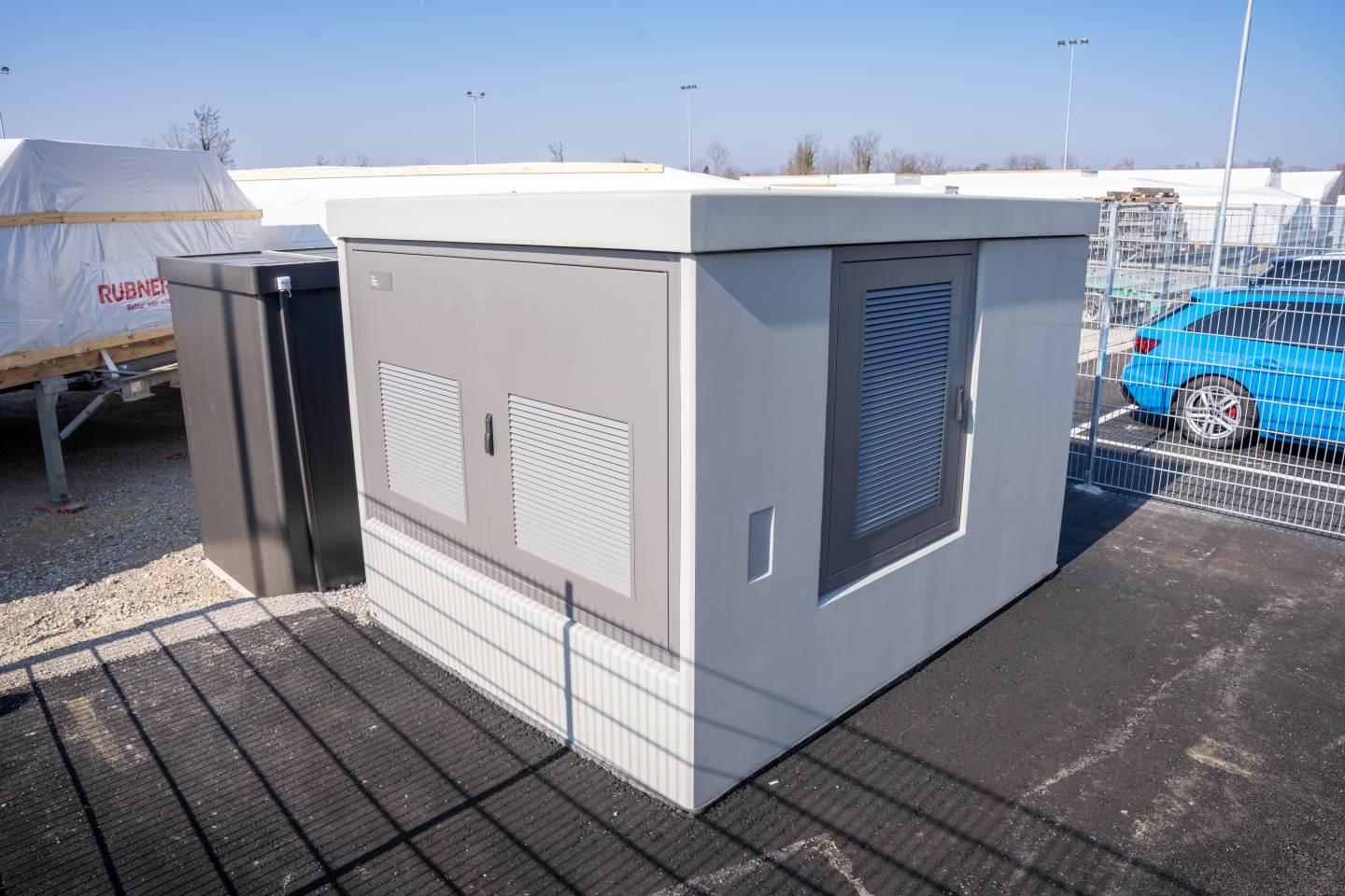 Neugestaltung Zufahrt, Stellplatzanlage und Lagerflächen Rubner Ober-Grafendorf