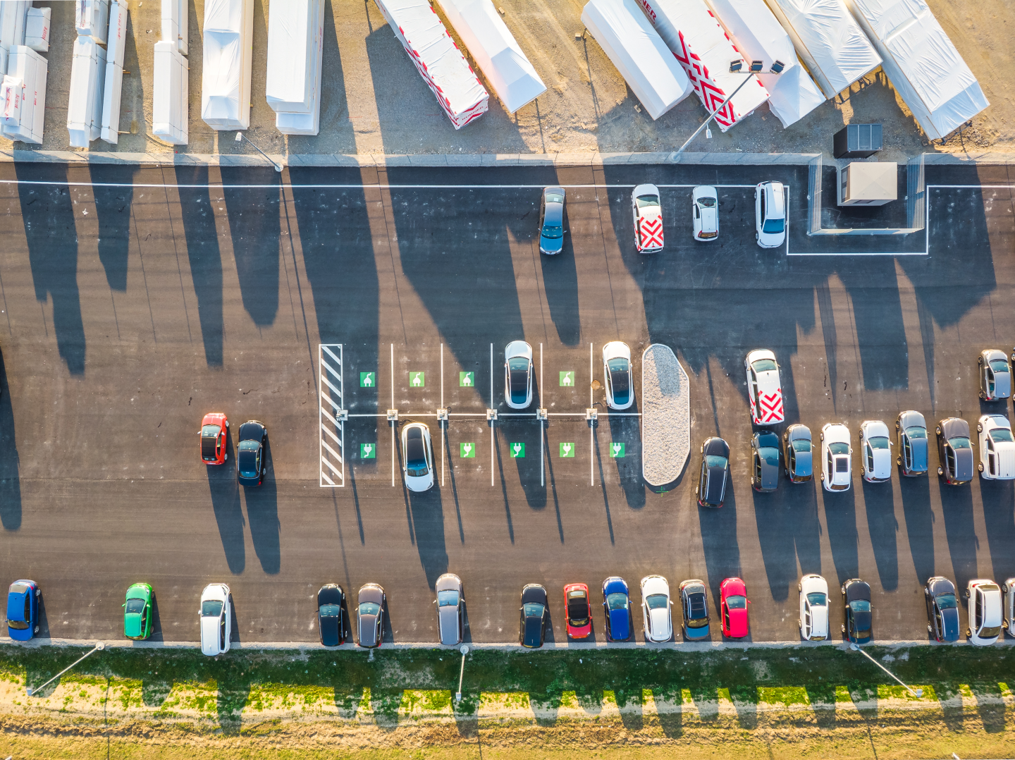 Neugestaltung Zufahrt, Stellplatzanlage und Lagerflächen Rubner Ober-Grafendorf