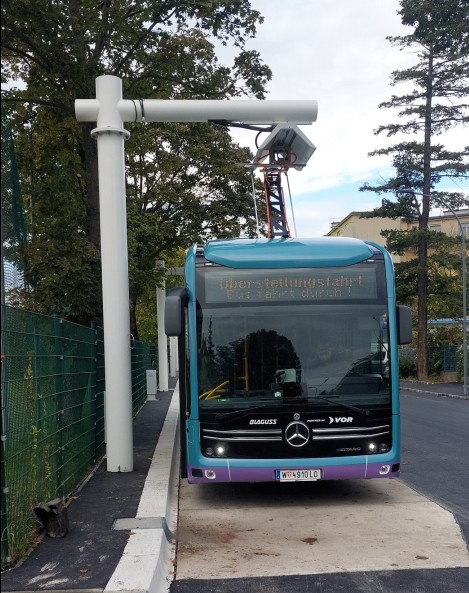 Errichtung von Ladestellplätzen für Elektrobusse im öffentlichen Raum in Baden