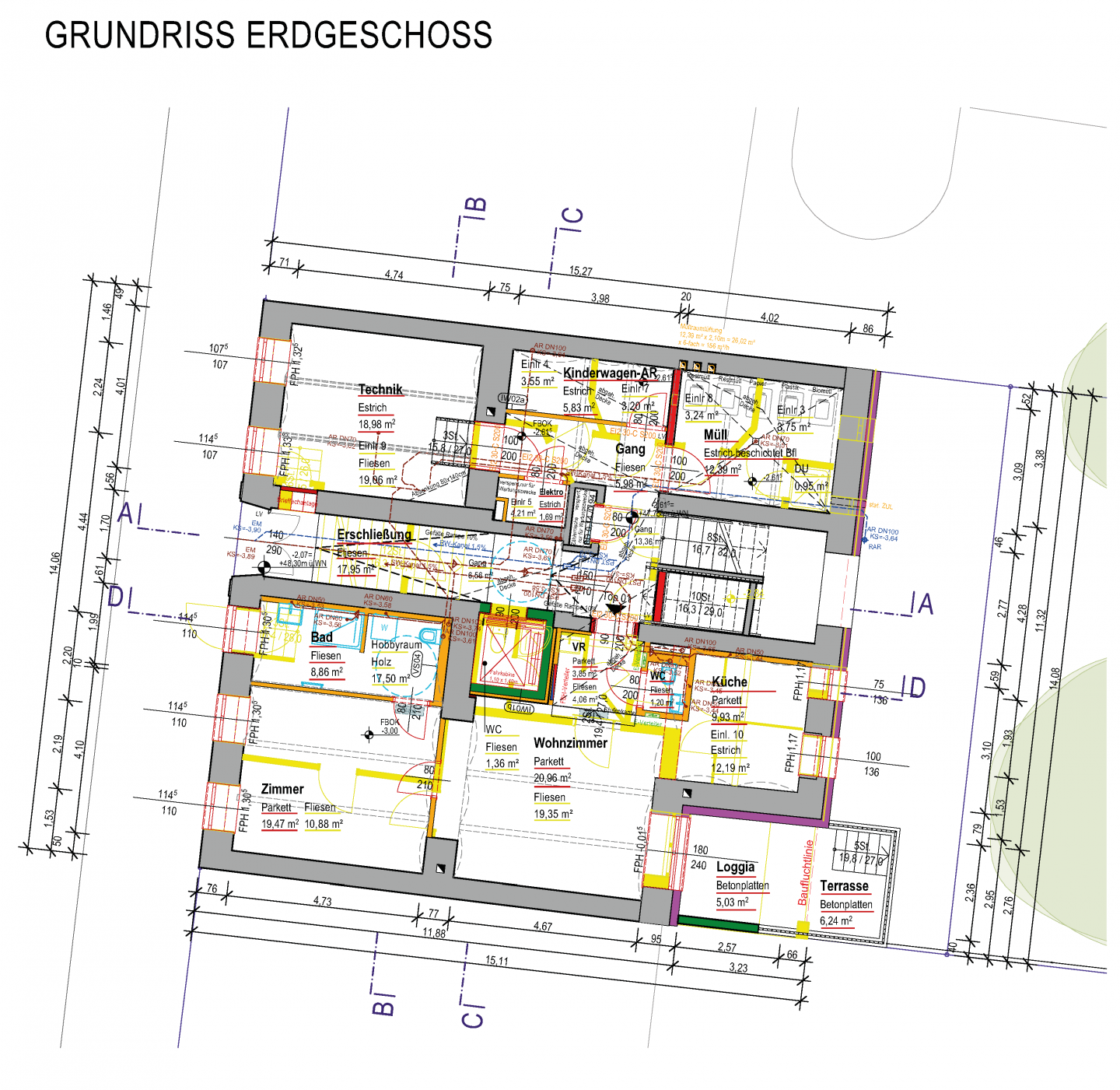 Generalsanierung Testarellogasse Wien