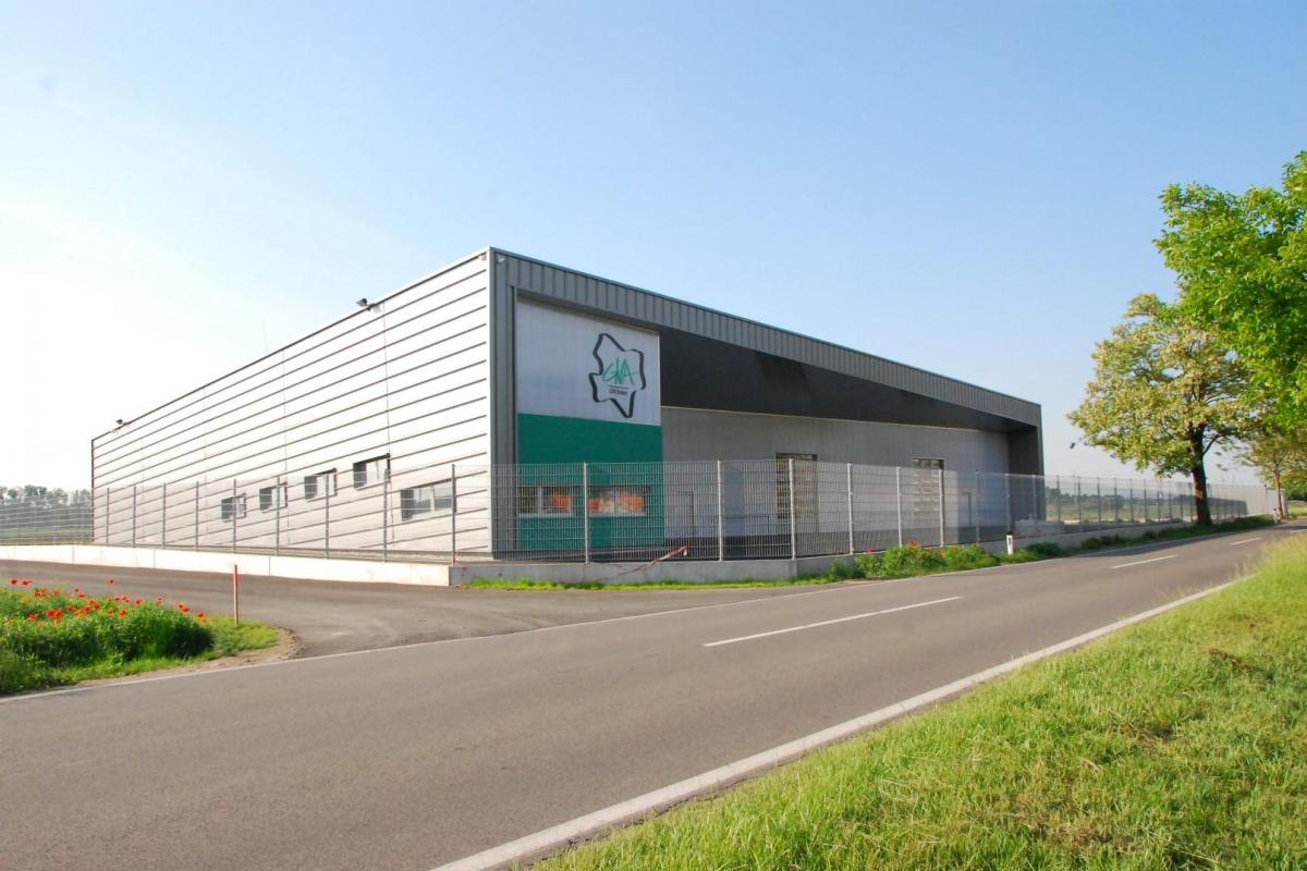 Lagerhalle und Büro GVA Baden